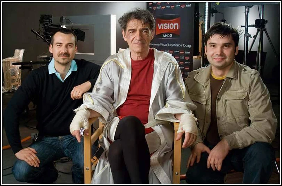 Draga uspomena sa snimanja promotivnog filma za AMD namenjen promociji na Kanskom festivalu