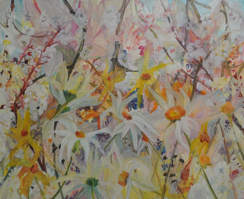 Iz serijala "Pogled iznutra", ulje na platnu, 120x150cm, 2016.