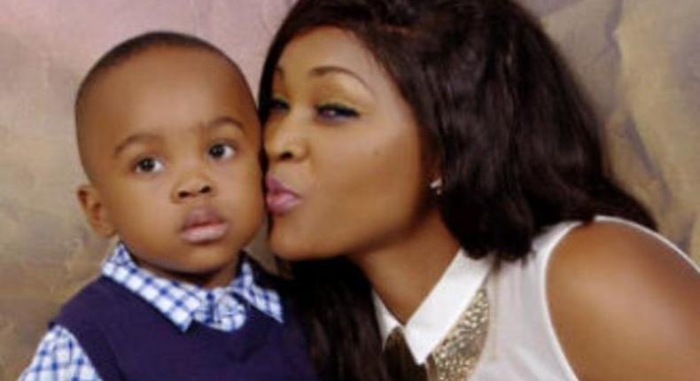 Olajuwon and Mercy Aigbe Gentry