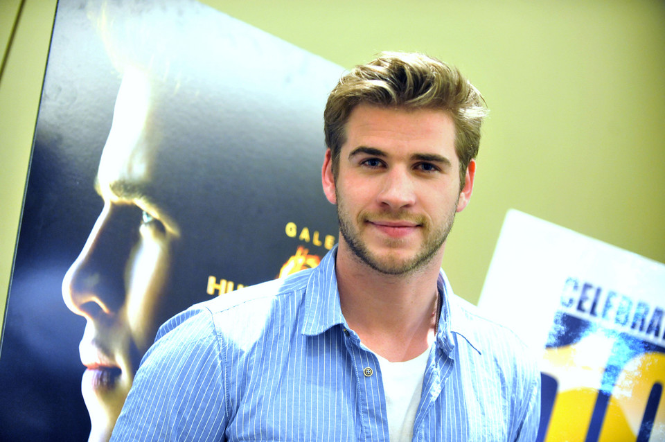 Liam Hemsworth w 2012 r.