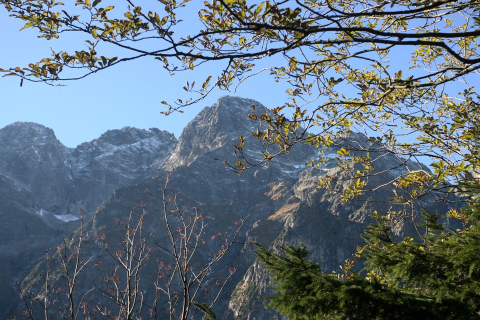 ZAKOPANE TATRY MORSKIE OKO JESIEŃ