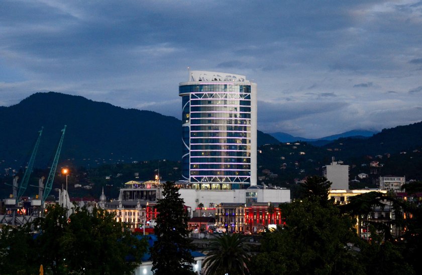 Gruzja, Leogrand, Hotel