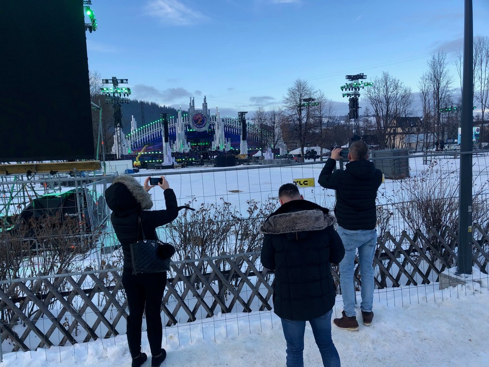  Scena na sylwestra TVP jest już gotowa