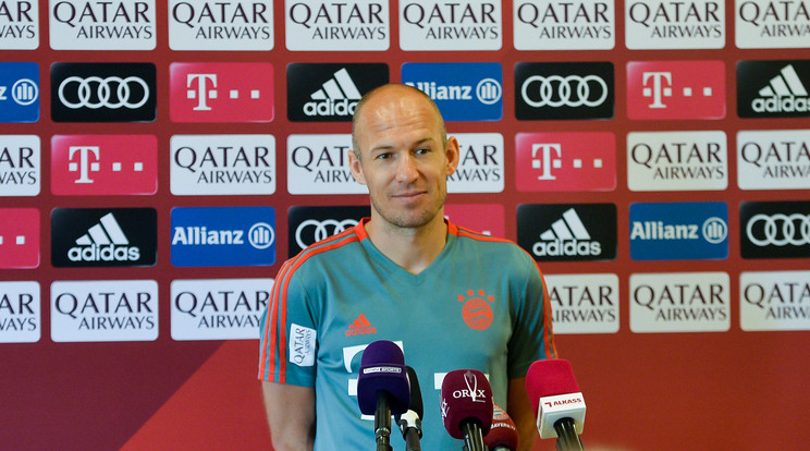 Robben visszatért a pályára /Fotó: Northfoto