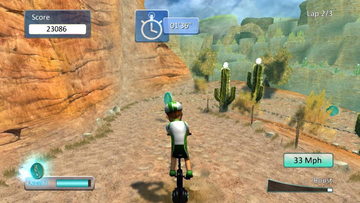 Cyberbike 2": pierwszy na świecie zestaw na PS3 - gra oraz prawdziwy rower  treningowy jako unikalny kontroler ruchowy!