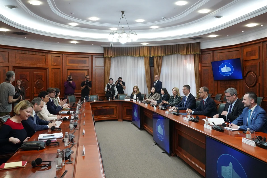 Marta Kos i premijer Macut