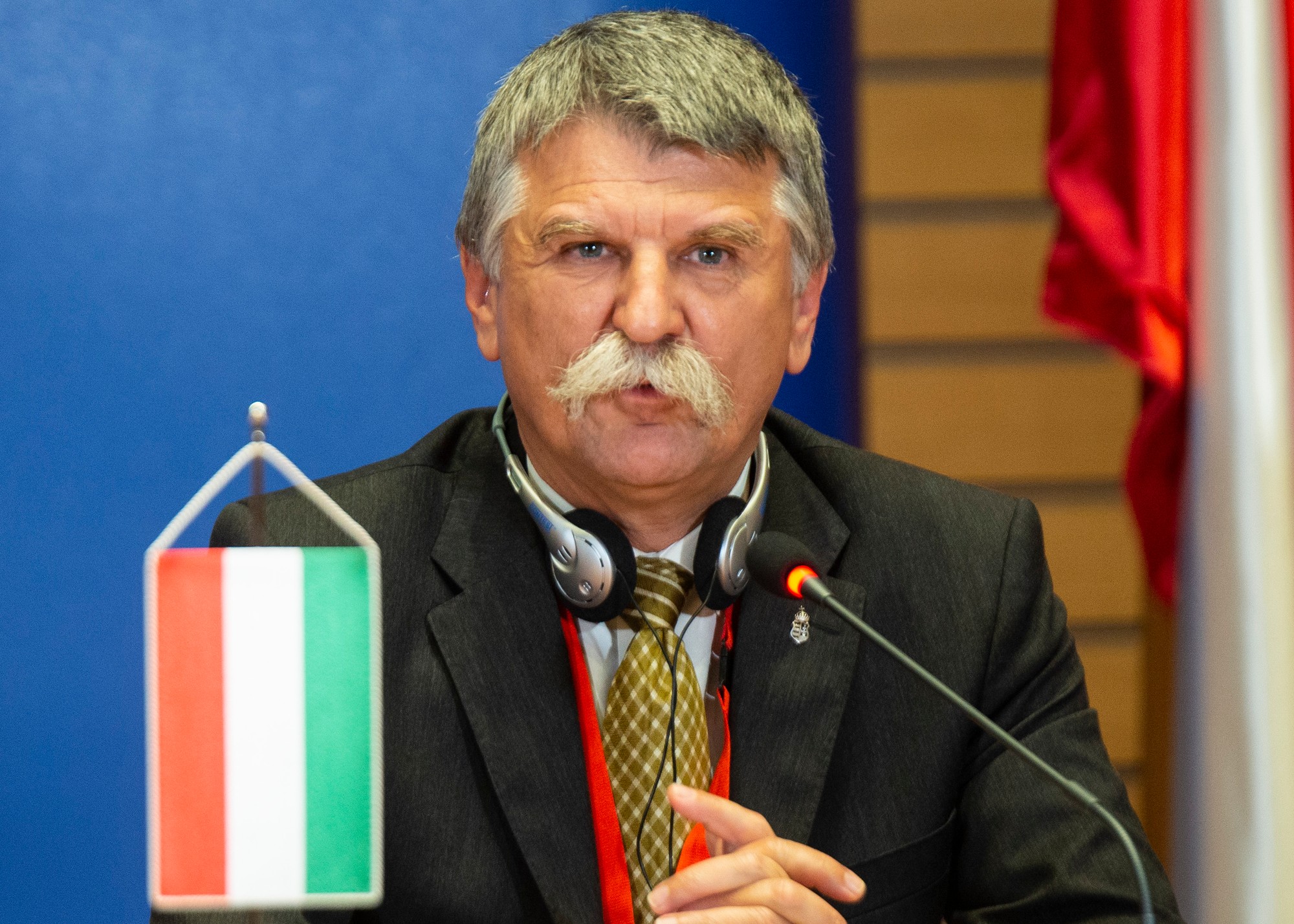 Predseda Národného zhromaždenia Maďarska László Kövér.