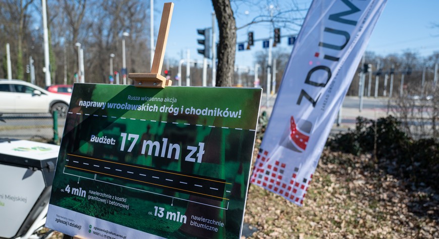 Miliony przeznaczone są na naprawy po zimie