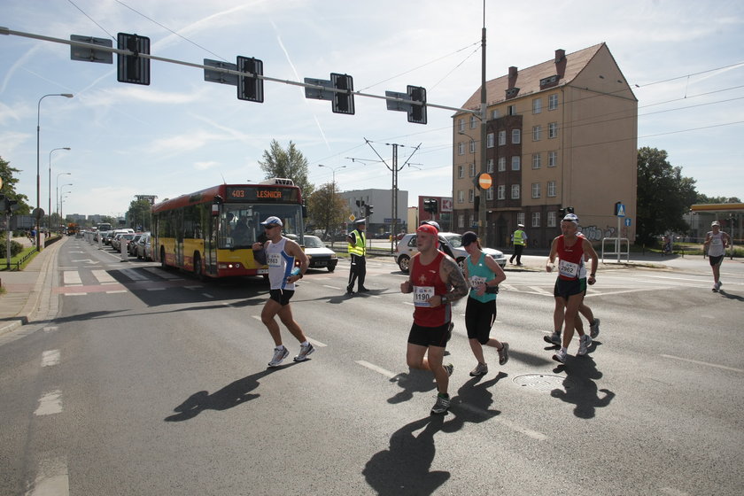 Utrudnienia dla kierowców podczas wrocławskiego maratonu