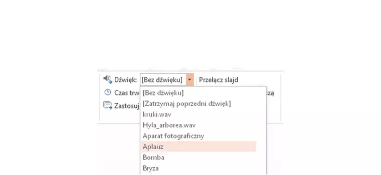 PowerPoint 2013 - jak dodać własny dźwięk do prezentacji