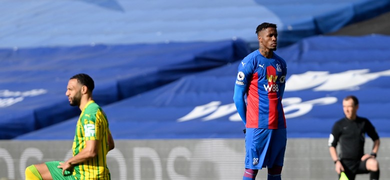 Wilfried Zaha nie klęknął przed meczem West Bromwich Albion