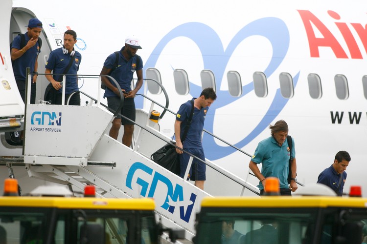 Messi, Neymar i spółka są już w Gdańsku