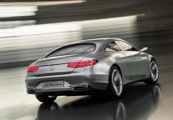 Prototypowy mercedes klasy S coupe