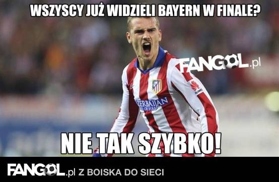 Atletico Madryt pierwszym finalistą LM. Memy po meczu z Bayernem