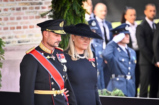 Sahrana kralja Haralda V u Oslu: Kralj Hokon VIII sa suprugom