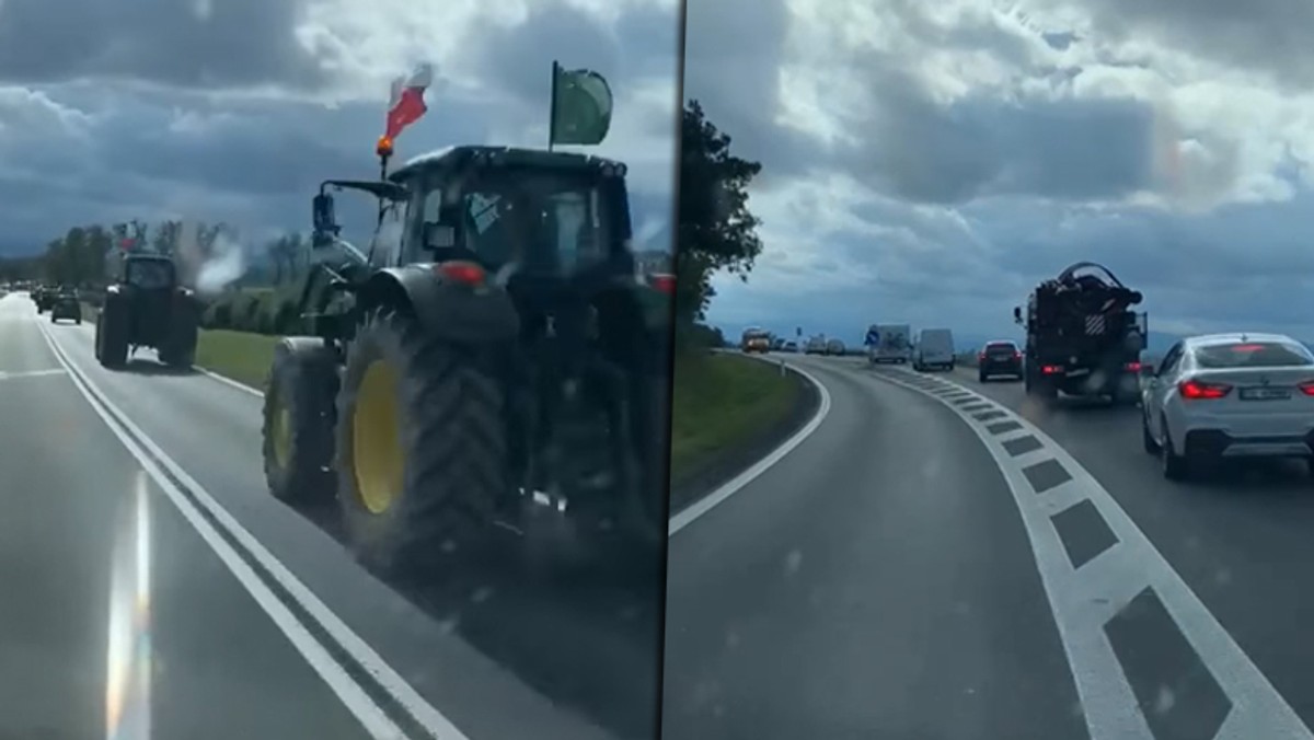 Karetka zablokowana przez protest rolników? Ratownicy pokazują nagranie