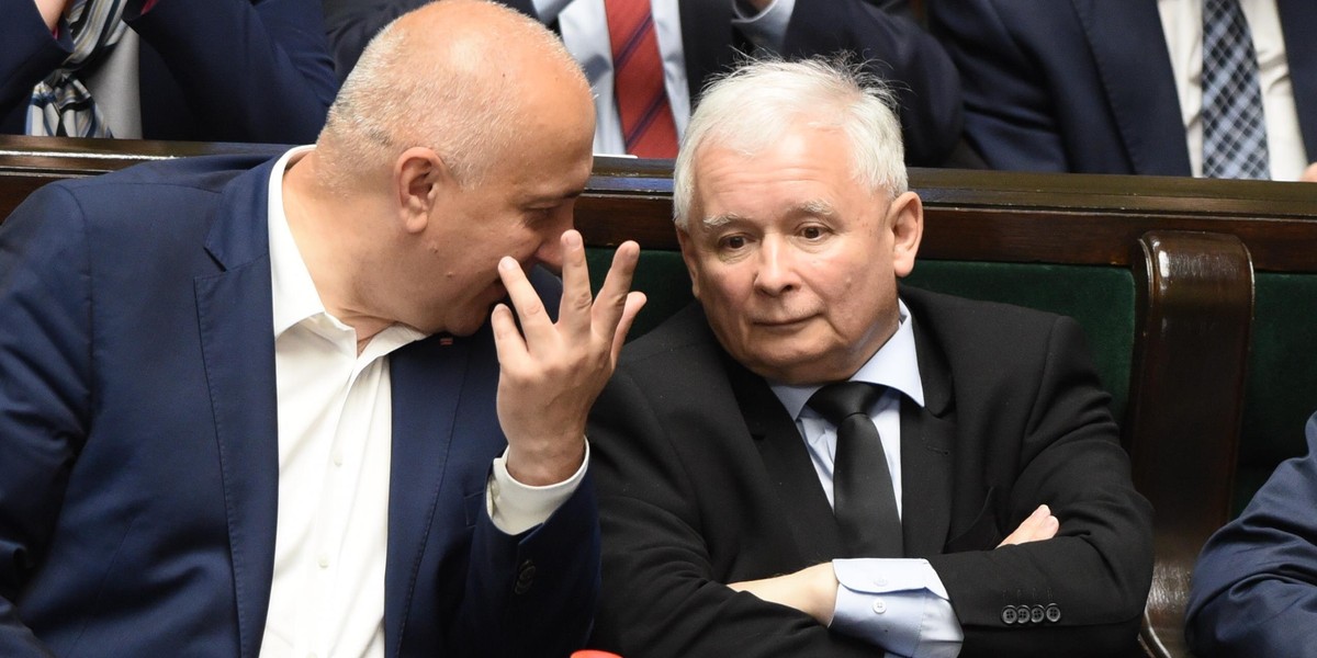 Jarosław Kaczyński  w Sejmie