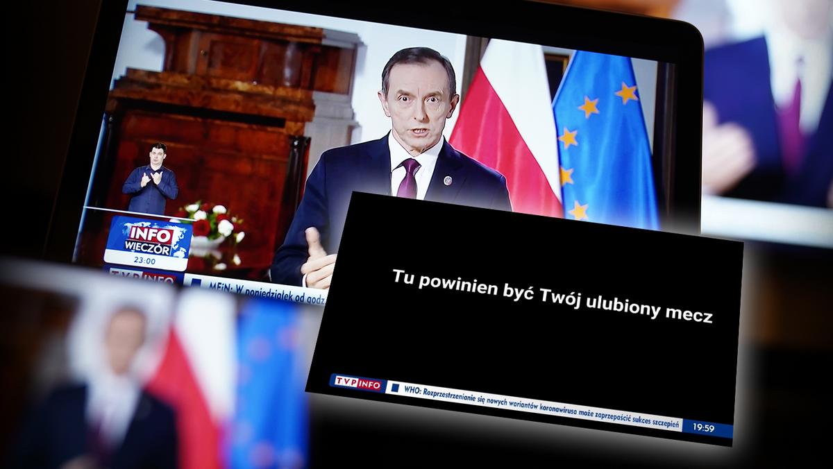 Tomasz Grodzki, maraszałek senatu i jego orędzie o mediach na antenie tvp