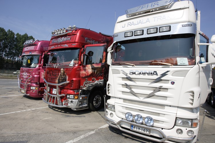 Tuningowane ciężarówki, które wezmą udział w zlocie Master Truck 2011.