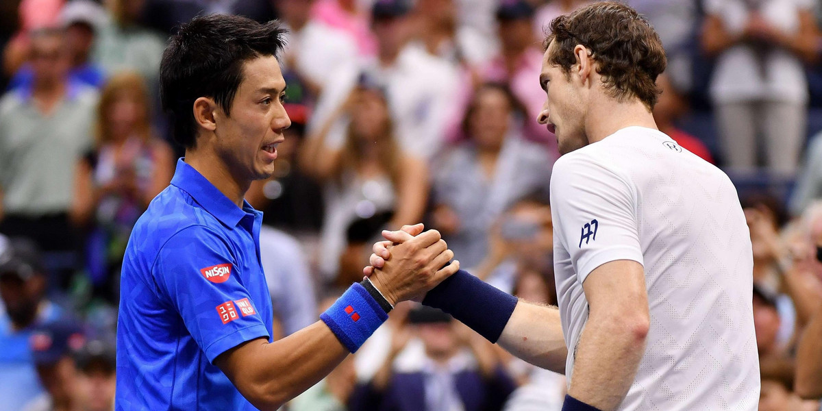 US Open: Andy Murray - Kei Nishikori 6:1, 4:6, 6:4, 1:6, 5:7