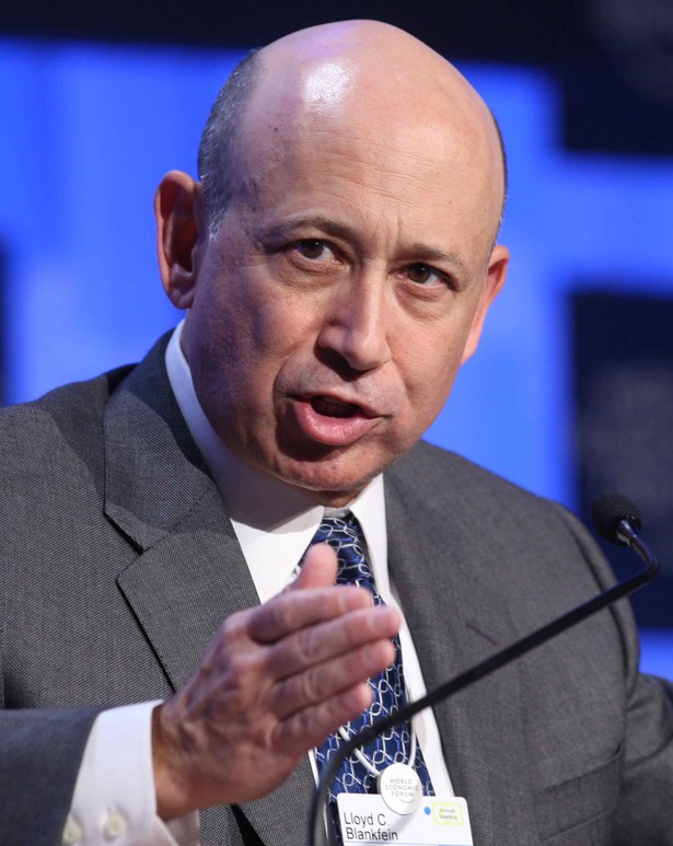 Lloyd Blankfein, szef Goldman Sachs, rezygnuje z milionów