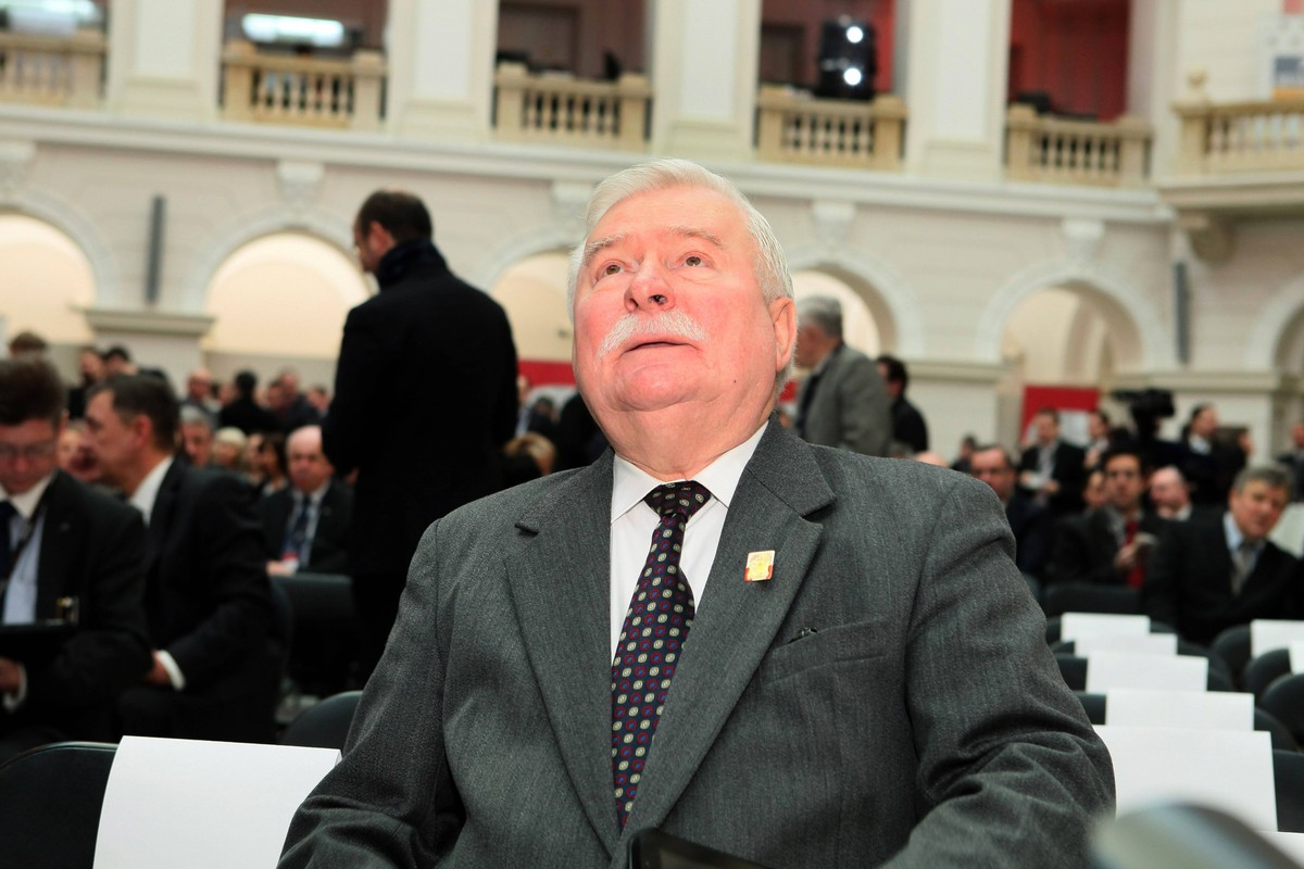 Lech Wałęsa na Polskim Kongresie Gospodarczym
