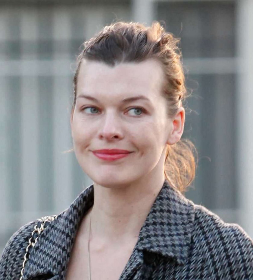 Milla Jovovich, rehabilitacja, makijaż