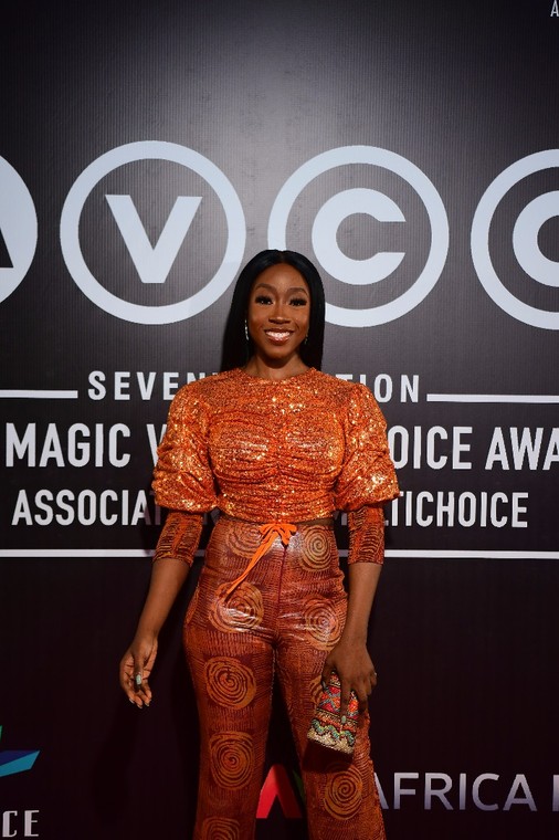 Beverly Naya at the AMVCA nominee Party [ BHM]