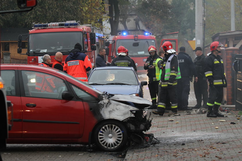 wybuch gazu w kamienicy w Lublinie, pięć osób rannych