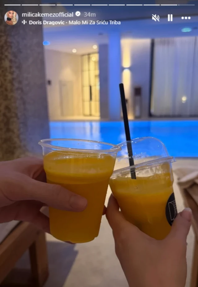 SANTANA JE PROŠLOST?! Milica Kemez uživa sa NOVIM PARTNEROM u luksuznom hotelu, pored njih bazen i baldahini, a evo O KOME JE REČ! (FOTO)