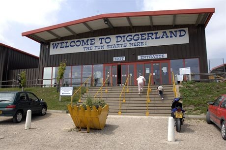 Mandatory Credit: Photo by Nick Cunard / Rex FeaturesDiggerland the kent based Adventure park whose rides are based on construction machinesDiggerland: An adventure park that is based on construction machines, Kent, Britain - 10 Jun 2007