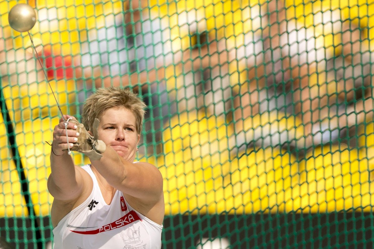 Anita Włodarczyk na lekkoatletycznych mistrzostwach świata w Moskwie