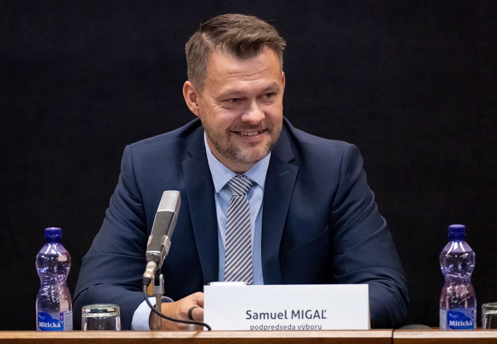 Poslanec NRSR Samuel Migaľ.