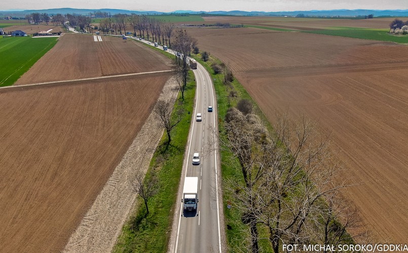 Realizacja trasy S8 na południe od Wrocławia