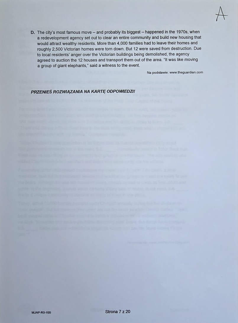 Matura 2024. Język angielski - poziom rozszerzony [ARKUSZE CKE i ODPOWIEDZI]