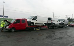 Lawetą domowej roboty Polak zszokował niemiecką policję. Kara będzie sroga