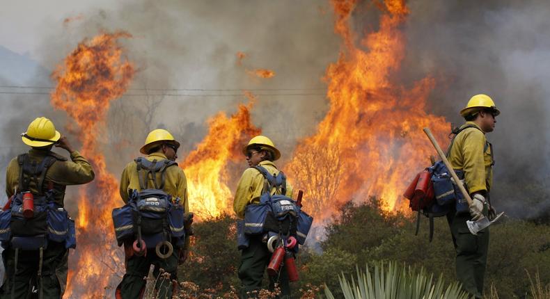 california wildfire