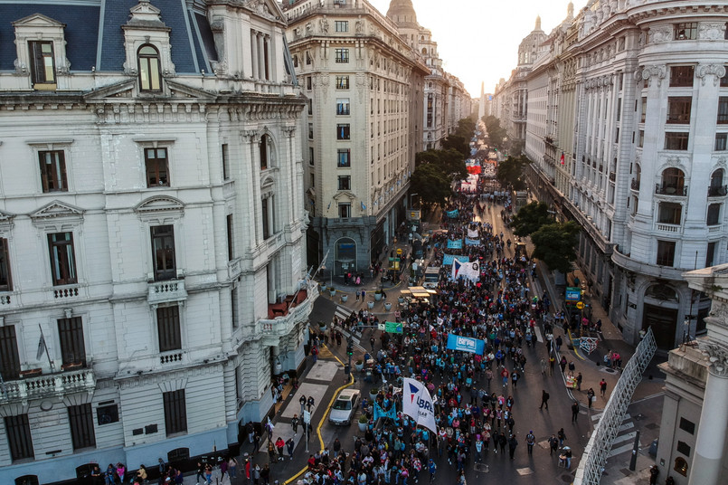 Argentyna protest