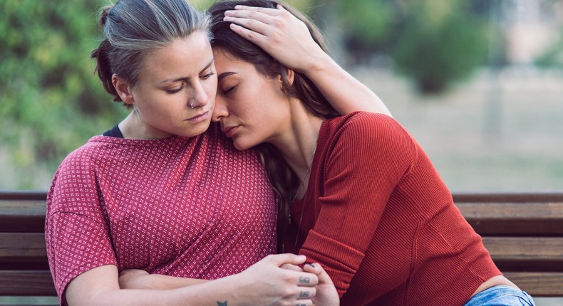 It's best not to bring up old issues in a fight — especially if you've resolved those issues perviously.Mixmike/Getty Images