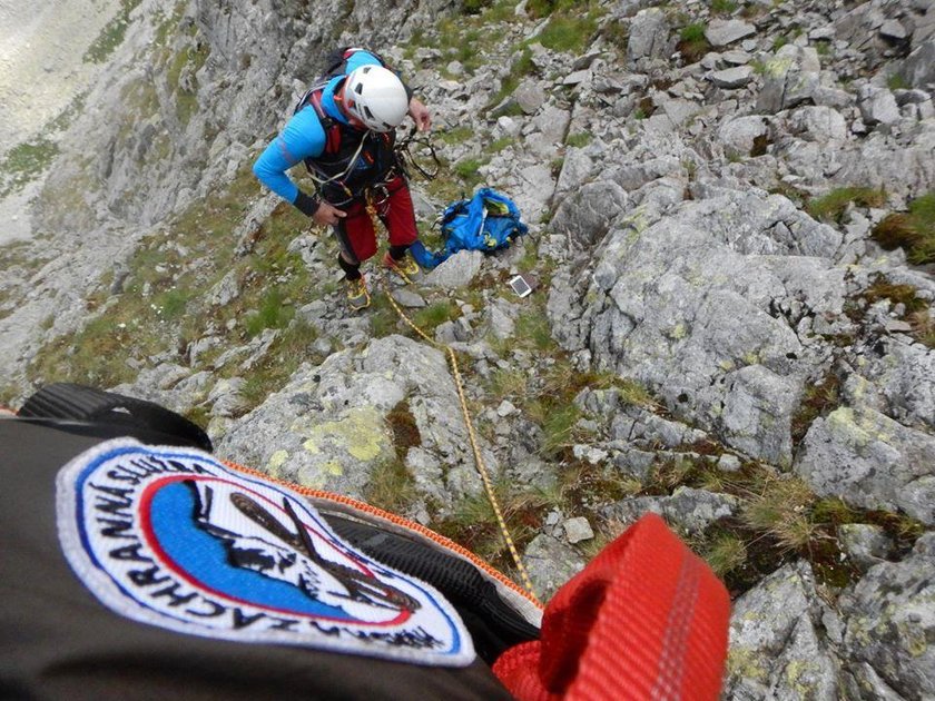 Tatry Słowackie: 27-letni Dawid zginął podczas wspinaczki