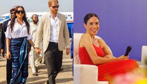 Meghan Markle wore stylish ensembles in Nigeria. Andrew Esiebo/Getty Images for The Archewell Foundation