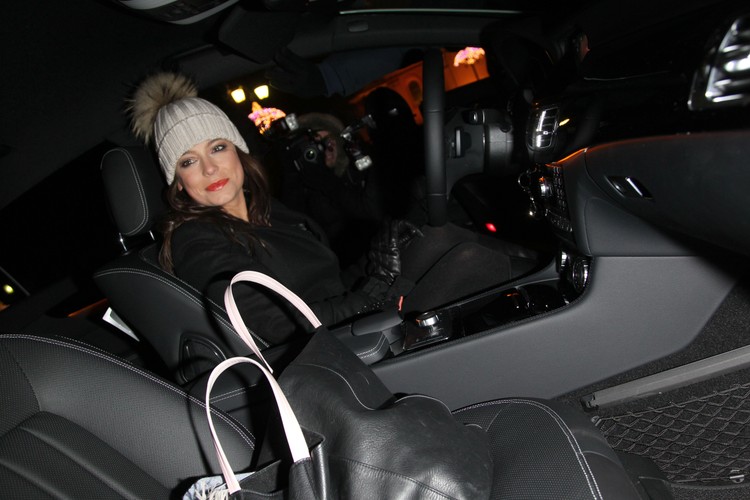 Anna Mucha i mercedes CLS shooting brake