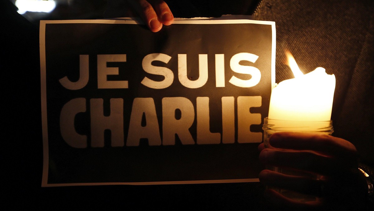 Charlie Hebdo Paryż Je Suis Charlie