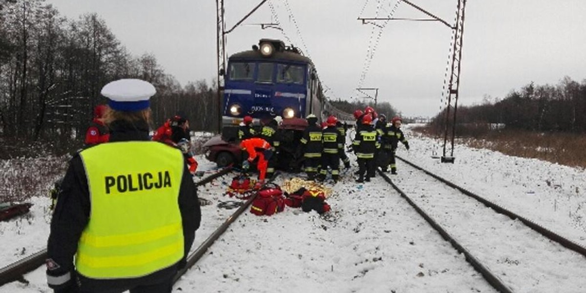 Tragedia na przejeździe. Zginęły dwie kobiety