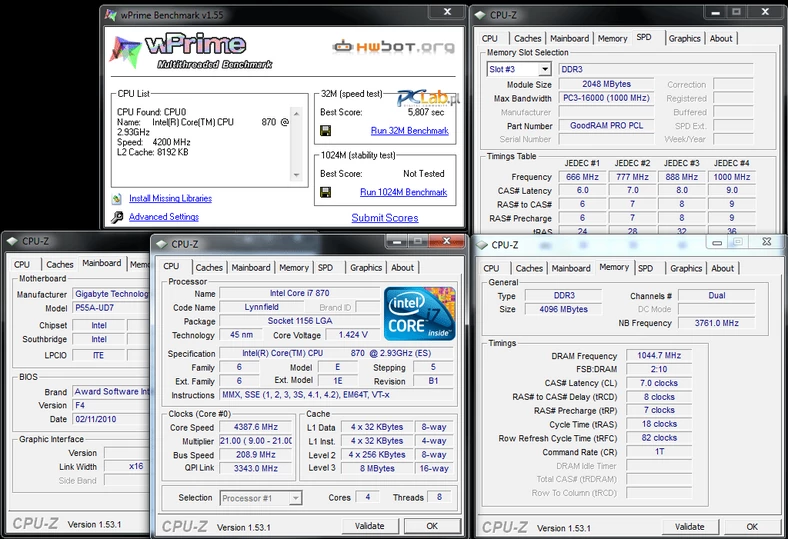 Gigabyte GA-P55A-UD7