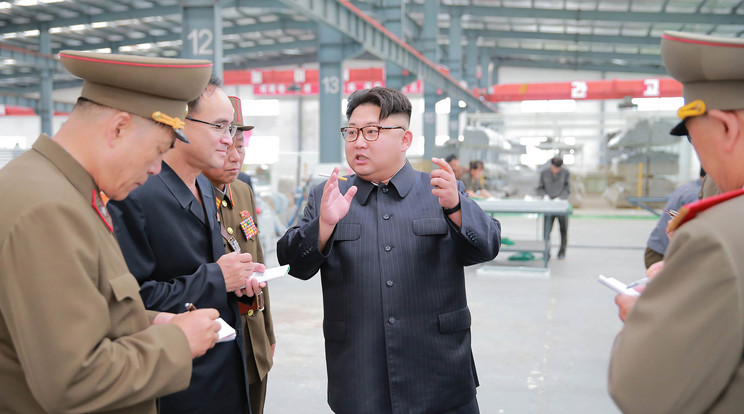 Kim Dzsong Un adott parancsot a hivatalnokok kivégzésére / Fotó: AFP