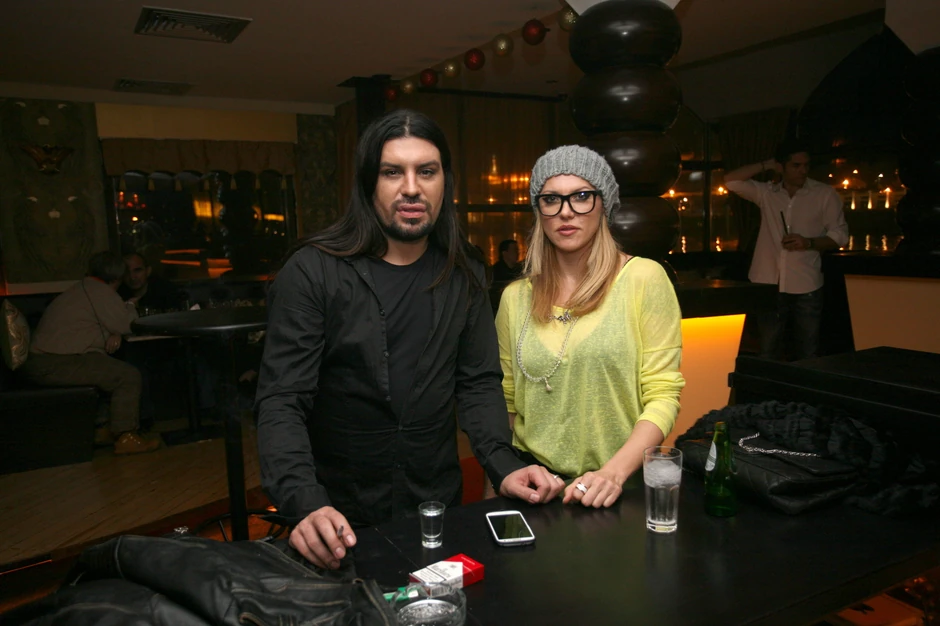 Biljana Cincarević sa prijateljem