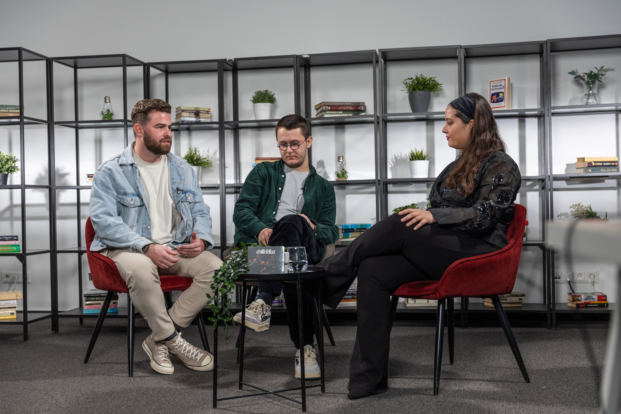 Slovenská kapela Chilli Fellaz v relácii Off Record.