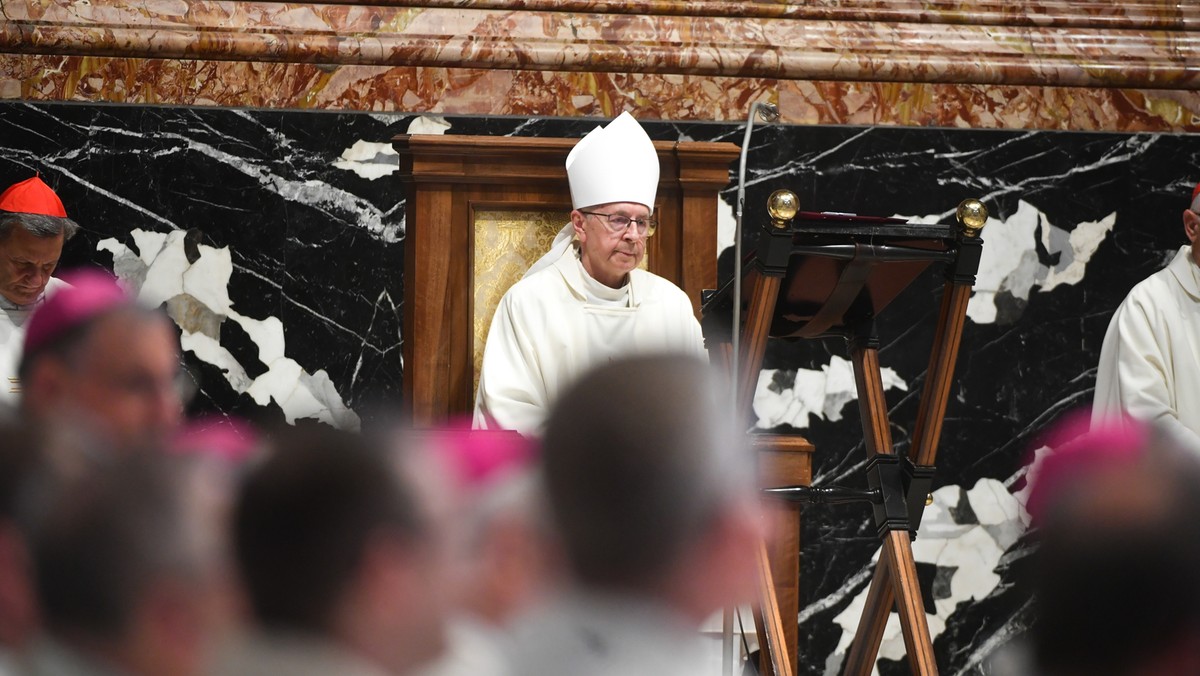 Przewodniczący Konferencji Episkopatu Polski arcybiskup Stanisław Gądecki.