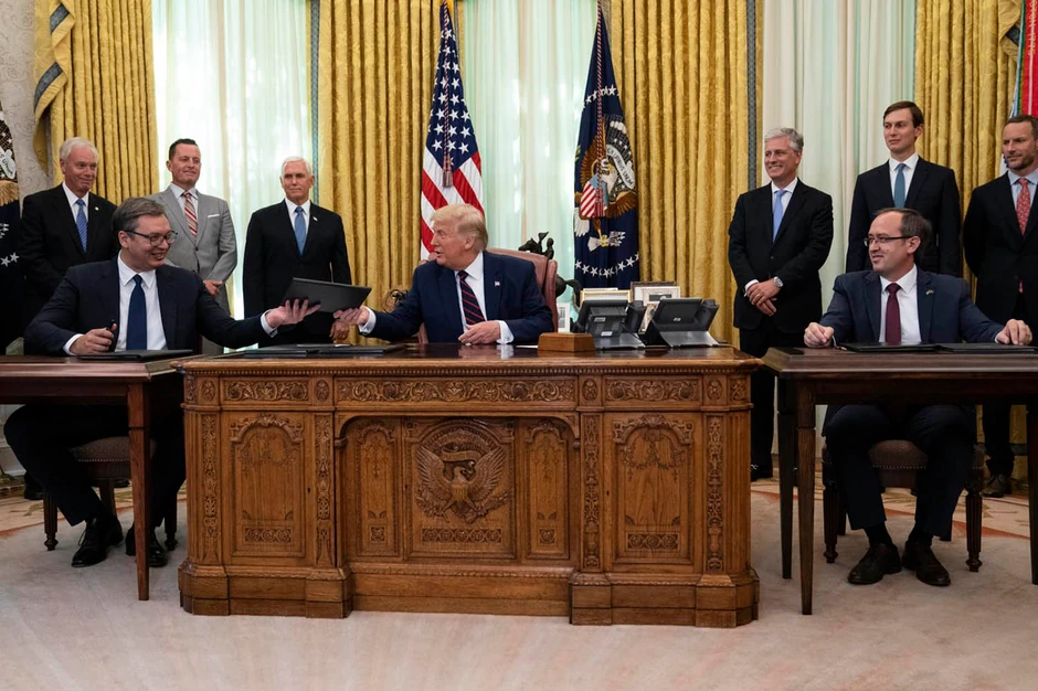 Vašington, Bela kuća, Vašingtonski sporazum